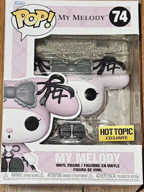 My Melody (Lolita), My Melody, Funko Toys, Hot Topic, Pre-Painted
